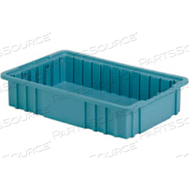 OEM#: NDC2035 LT BLUEDIVIDER BOX NDC2035 16-1/2 X 10-7/8 X 3-1/2, LIGHT BLUE by Lewisbins