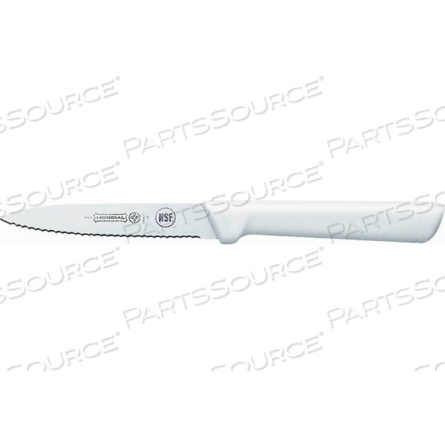 OEM#: W0547-4ESPEAR POINT PARING KNIFE, SERRATED, 4 by Mundial Inc