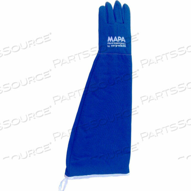 CRYOPLUS 2.1 WATERPROOF CRYOGENIC GLOVES, 26L, BLUE, 1 PAIR, SIZE 9