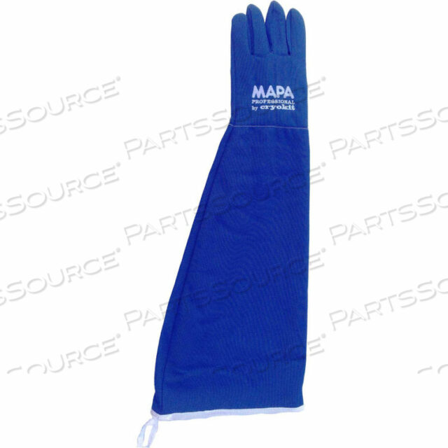CRYOPLUS 2.1 WATERPROOF CRYOGENIC GLOVES, 26L, BLUE, 1 PAIR, SIZE 10