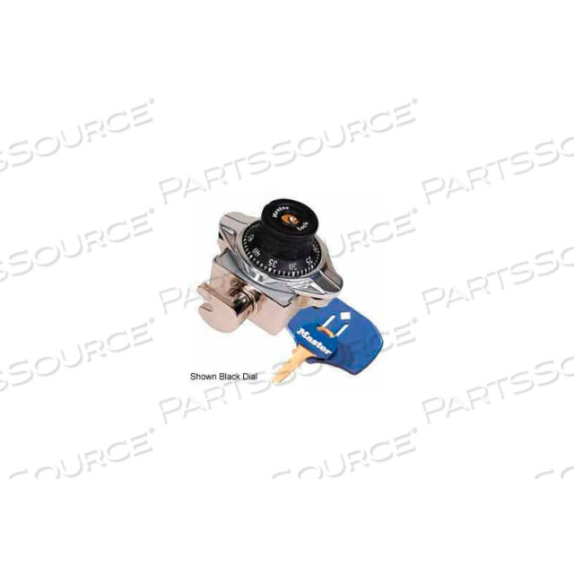 OEM#: 1695MKMDBLUADABUILT-IN COMBO LOCK - ADA COMPLIANT - WRAP AROUND LATCH - BLUE by Master Lock