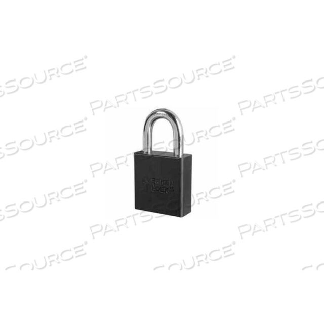 OEM#: A1205BLKAMERICAN LOCK NO. HIGH SECURITY SOLID ALUMINUM PADLOCK 5 PIN CYLINDERS - BLACK by Master Lock