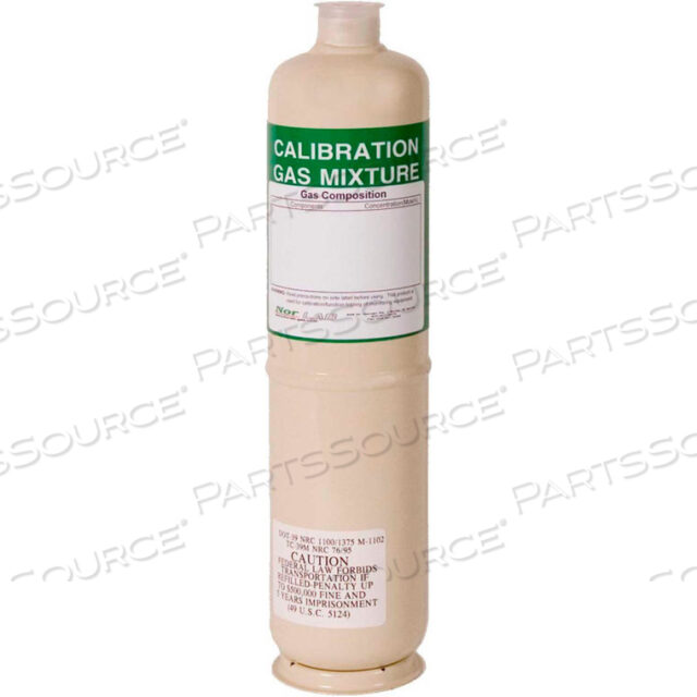 METHANE GAS CYLINDER-1971, 1.0%, BAL AIR, 103L (J)