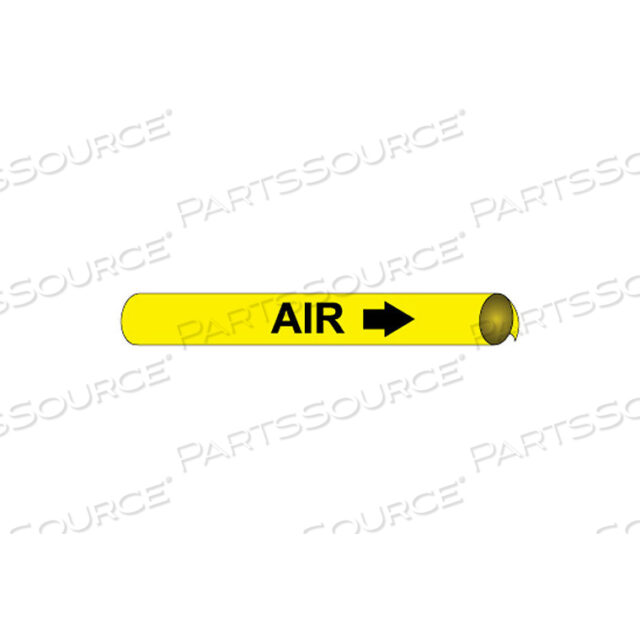 PRECOILED AND STRAP-ON PIPE MARKER - AIR