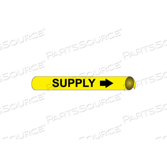 PRECOILED AND STRAP-ON PIPE MARKER - SUPPLY