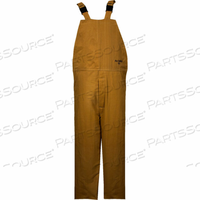 ARCGUARD 65 CAL NOMEX/KEVLAR BIB OVERALLS, L, CARAMEL