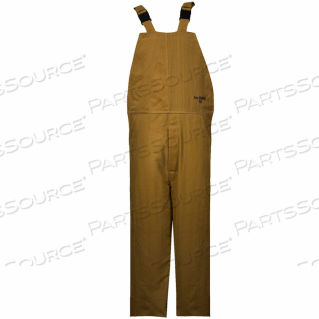 ARCGUARD 65 CAL NOMEX/KEVLAR BIB OVERALLS, M, CARAMEL