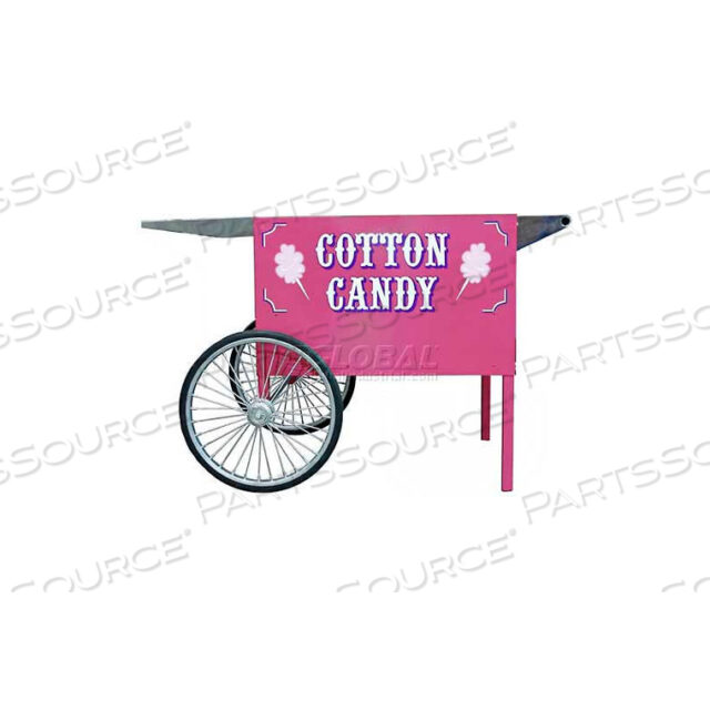 COTTON CANDY DEEP WELL CART - PINK, 26-1/2W X 41-1/2D X 26H