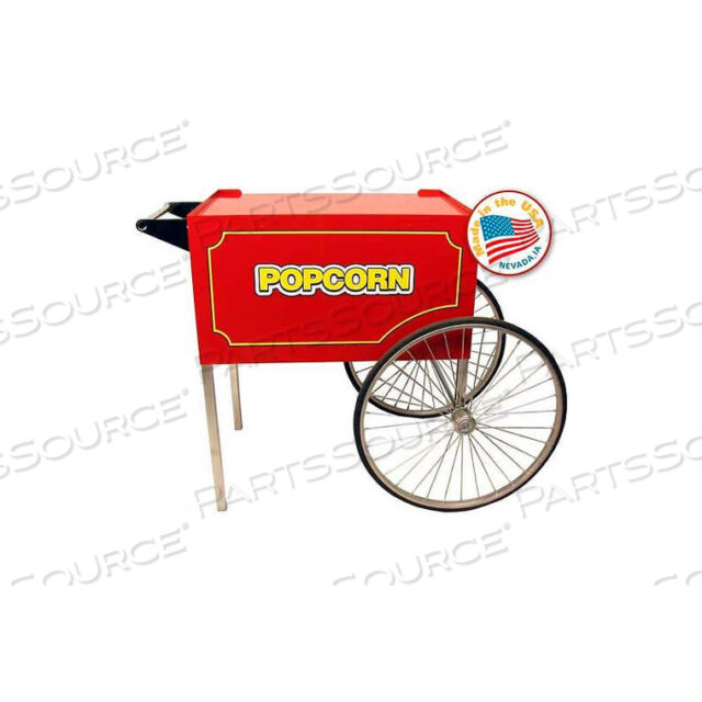 CLASSIC POPCORN MACHINE CART 14OZ, 16OZ RED