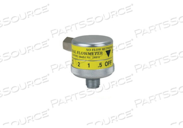 OEM#: 7MFA2006DIAL FLOWMETER, 0 TO 15 LPM, 50 PSI, AIR, 70 DEG F by Precision Medical, Inc.
