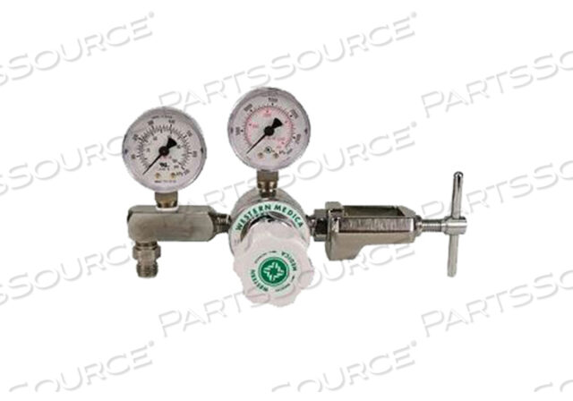 OEM#: OR-870PGOXYGEN DIAPHRAGM REGULATOR, CGA 870, BRASS AND CHROME PLATE, 0 TO 100 PSI, 330 LPM FLOW by WT Farley Inc