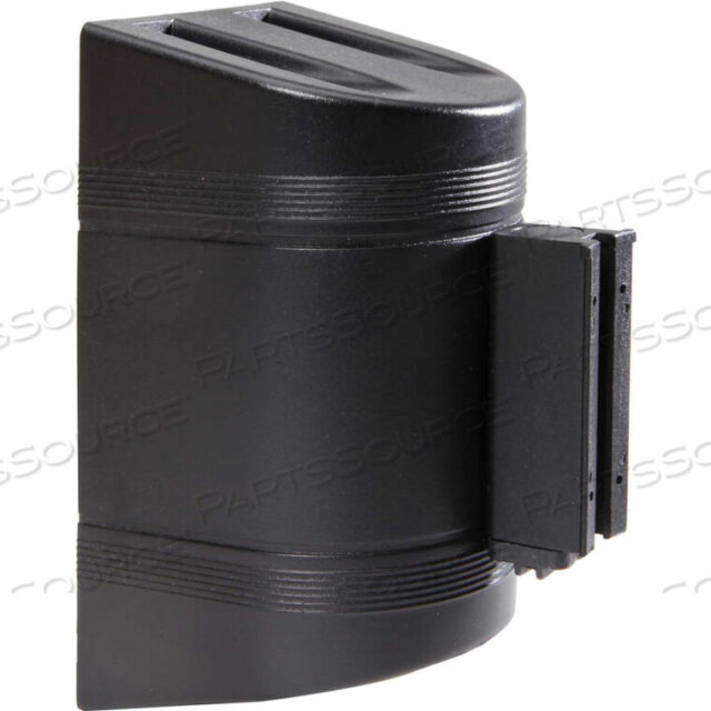 OEM#: WP300B-YBCIP100WALLPRO 300 BLACK WALL MOUNT RETRACTING BARRIER, 10 YELLOW/BLACK CLEANING IN PROGRESS BELT by Queue Solutions LLC