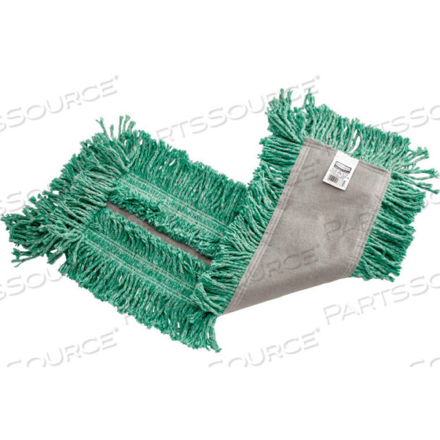 OEM#: FGL15300GR005X24 CASTAWAY COTTON/SYNTHETIC DUST MOP, GREEN by Rubbermaid Medical Division