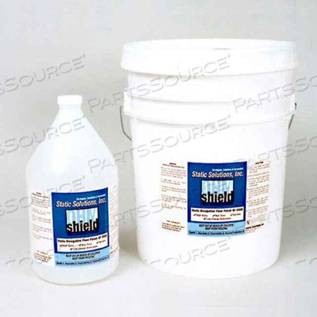 OEM#: AF-5500DISSIPATIVE FLOOR FINISH, GALLON BOTTLE, 4 BOTTLES by Static Solutions Inc