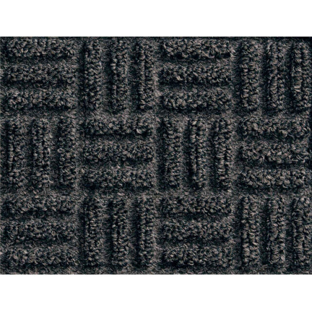 WATERHOG MASTERPIECE SELECT ENTRANCE MAT 3/8 THICK 6 X 20 DARK GRAY