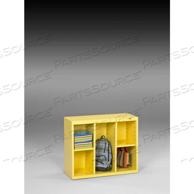 CUBBY CABINET CC-30-YEL - WELDED 34-1/2W X 13-1/2D X 30H SUNFLOWER YELLOW