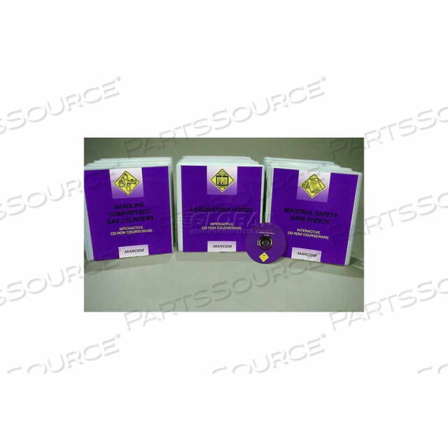 LABORATORY SAFETY TRAINING: TWELVE PART SERIES CD-ROM COURSES