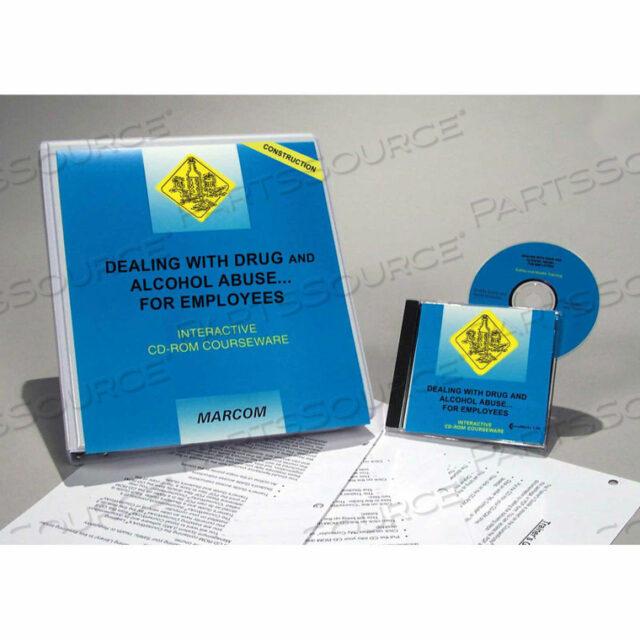 DRUGS & ALCOHOL ABUSE FOR EMPLOYEES IN CONSTRUCTION ENVIRONMENTS CD-ROM COURSE
