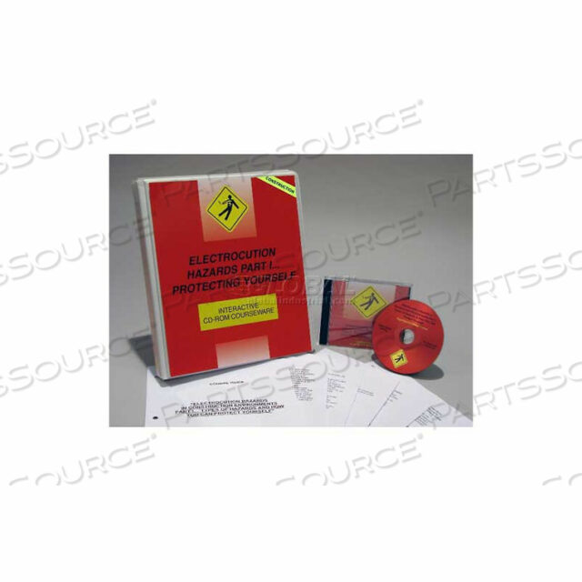 ELECTROCUTION HAZARDS IN CONSTRUCTION ENVIRONMENTS PART I CD-ROM COURSE