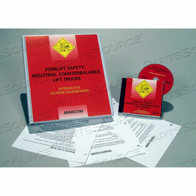 FORKLIFT SAFETY: INDUSTRIAL COUNTERBALANCE LIFT TRUCKS CD-ROM COURSE