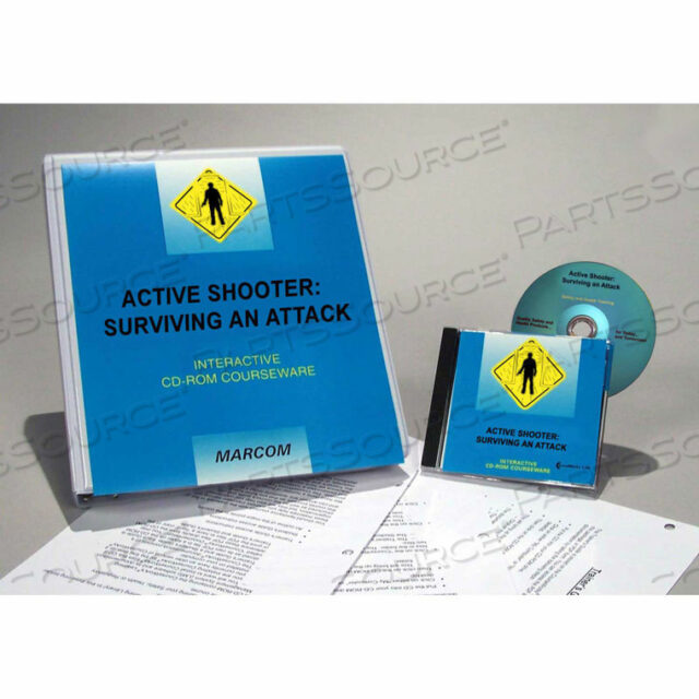ACTIVE SHOOTER: SURVIVING AN ATTACK CD-ROM COURSE