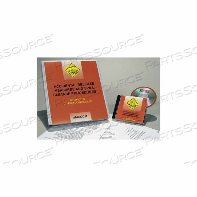 ACCIDENTAL RELEASE & SPILL CLEANUP PROCEDURES CD-ROM COURSE