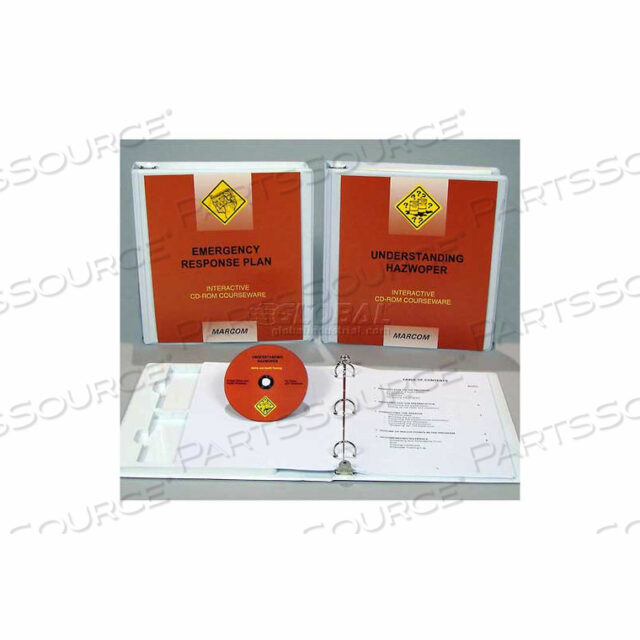 HAZWOPER EMERGENCY RESPONSE: AWARENESS CD-ROM PACKAGE