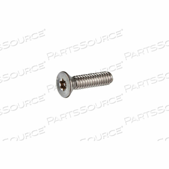 #14 X 1 SECURITY MACHINE SCREW - FLAT TORX PLUS HEAD - STEEL - BLACK OXIDE - FT - USA - 100 PK