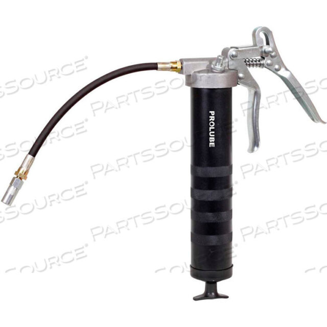OEM#: 43047PROLUBE VARIABLE STROKE PISTOL GRIP GREASE GUN, WITH HOSE/COUPLER, 14 OZ. - 7000 PSI, 1/8 NPT by Matrix Management Inc