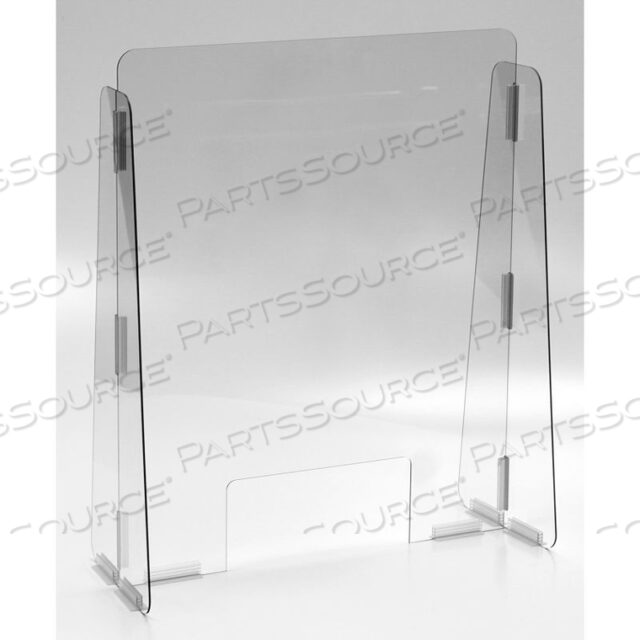 CASHIER GUARD, POLYCARBONATE 23W X 28H