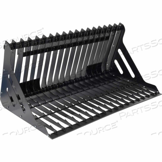 OEM#: EA-SKRG-72-LPSKID STEER ROCK GRADER - LOW PROFILE 72 WIDE by Vestil Manufacturing Corp.