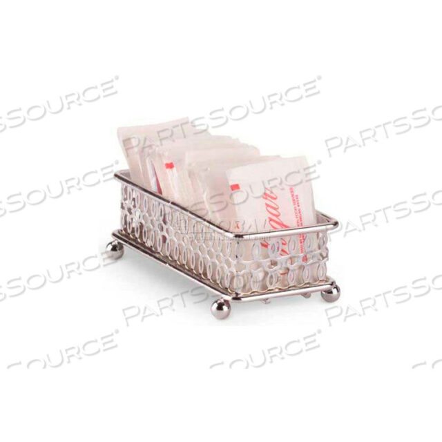 OEM#: WR-1009TRAEX DRIPCUT SUGAR PACKET HOLDERS, CHROME-PLATED, W/O HANDLES by Vollrath