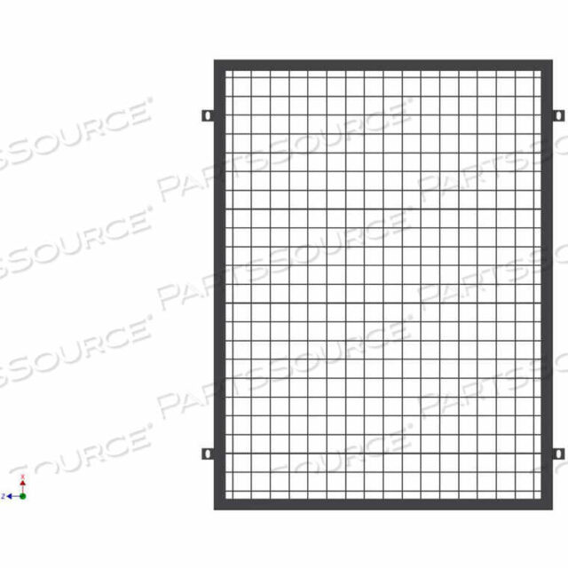 OEM#: WG84RAPIDWIRE 8W X 4H, WELDED WIRE SECURITY WINDOW GUARD by WireCrafters