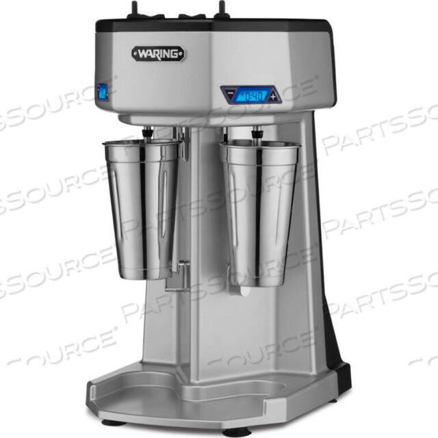 OEM#: WDM240TXWARING DOUBLE SPINDLE DRINK MIXER WITH TIMER, 3 SPEED, 1 HP by Conair