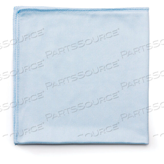 OEM#: FGQ63000 BL00EXECUTIVE SERIES HYGEN CLEANING CLOTHS, GLASS MICROFIBER, 16 X 16, BLUE, 12/CARTON by Rubbermaid Medical Division