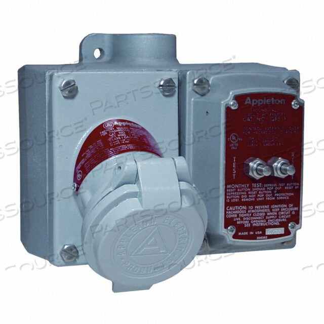 OEM#: CPS152-312GFIPIN SLEEVE RECEPTACLE W/GFCI 20A 3P 2W by Appleton Electric