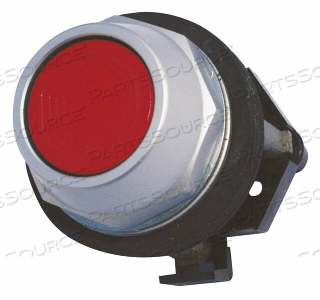OEM#: HT8AARH7011 NON-ILLUM PUSH BUTTON 30MM FLUSH RED by Eaton