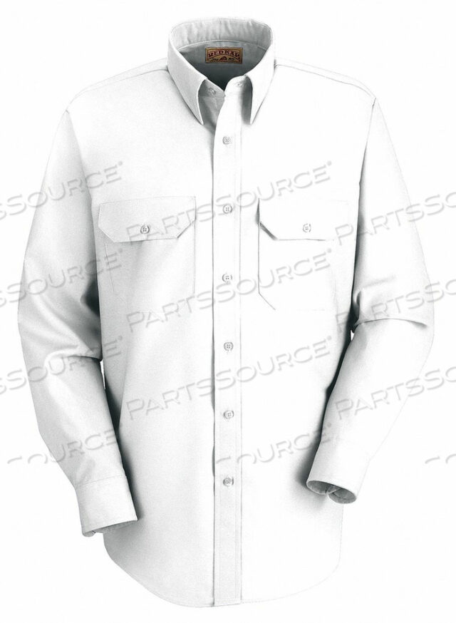 G0615 LNG SLV DRESS SHRT WHT PET/COTTON 2XL