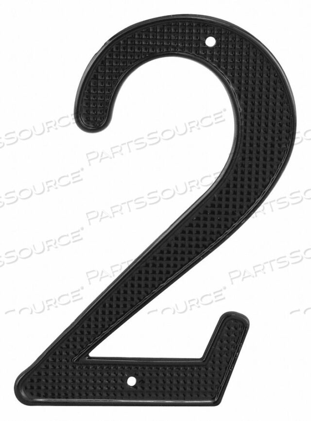 OEM#: MP4112NUMBER SIGN OVERALL 4 H X 2 W PK2 by Primeline