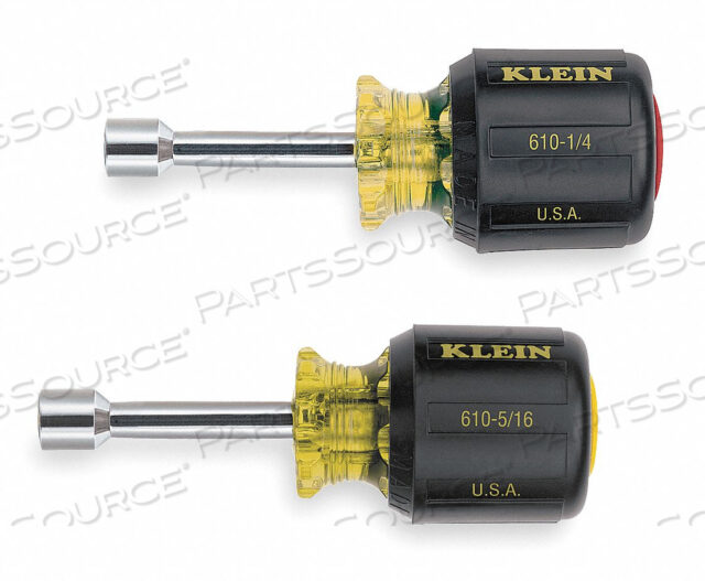 OEM#: 610NUT DRIVER SET 2 PIECES SAE SOLID by Klein Tools