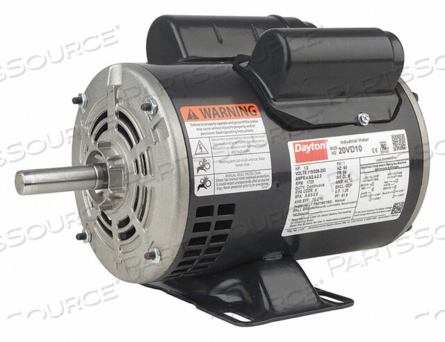 OEM#: 103877.00GP MTR CS/CR ODP 1/2 HP 1725 56 EFF 76.2 by DAYTON ELECTRIC MANUFACTURING CO