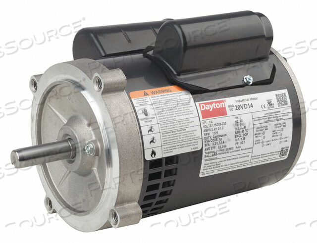 OEM#: 103876.00GP MTR CS/CR ODP 1/2HP 1725 56C EFF 76.2 by DAYTON ELECTRIC MANUFACTURING CO