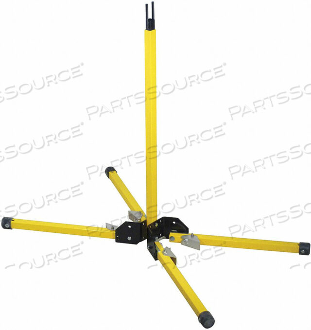 RECEIVER POST 41-1/2IN H YELLOW ALUMINUM