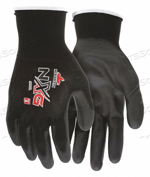 OEM#: 9669XXLH6292 COATED GLOVES NYLON 2XL by MCR Safety