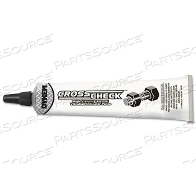 OEM#: 83315CROSS CHECK TORQUE SEAL TAMPER-PROOF INDICATOR PASTE, 1 OZ, TUBE, GREEN, 24 EA/CA by Dykem