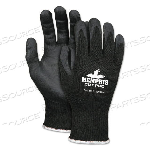 OEM#: 92720NFXLCUT PRO 92720NF GLOVES, X-LARGE, BLACK, HPPE/NITRILE FOAM by MCR Safety