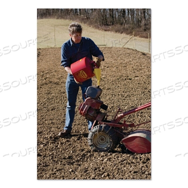 OEM#: UI50FSUI-50-FS EAGLE TYPE 1 SAFETY CAN,METAL,INCLUDES/F-15 FUNNEL,RED,5 GAL by Eagle
