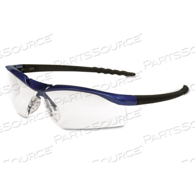 OEM#: DL310AFDL310AF MCR SAFETY DL1 SERIES SAFETY GLASSES, CLEAR LENS, TPR BLACK TEMPLE by MCR Safety