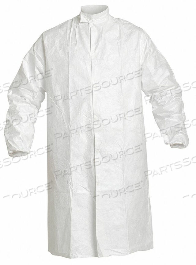 OEM#: IC262SWHMD00300BDISPOSABLE FROCK M WHITE PK30 by DuPont