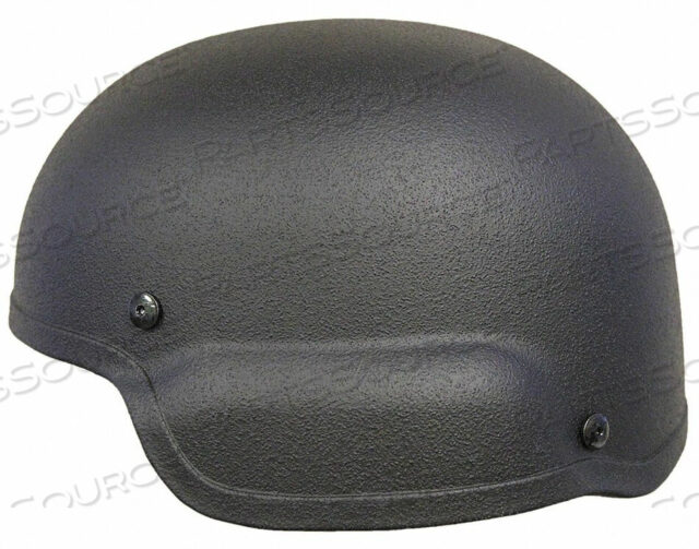 OEM#: ACH-MICH MIL -MIDCUT-BLKMDHELMET BLACK LEVEL IIIA MEDIUM by United Shield International LLC